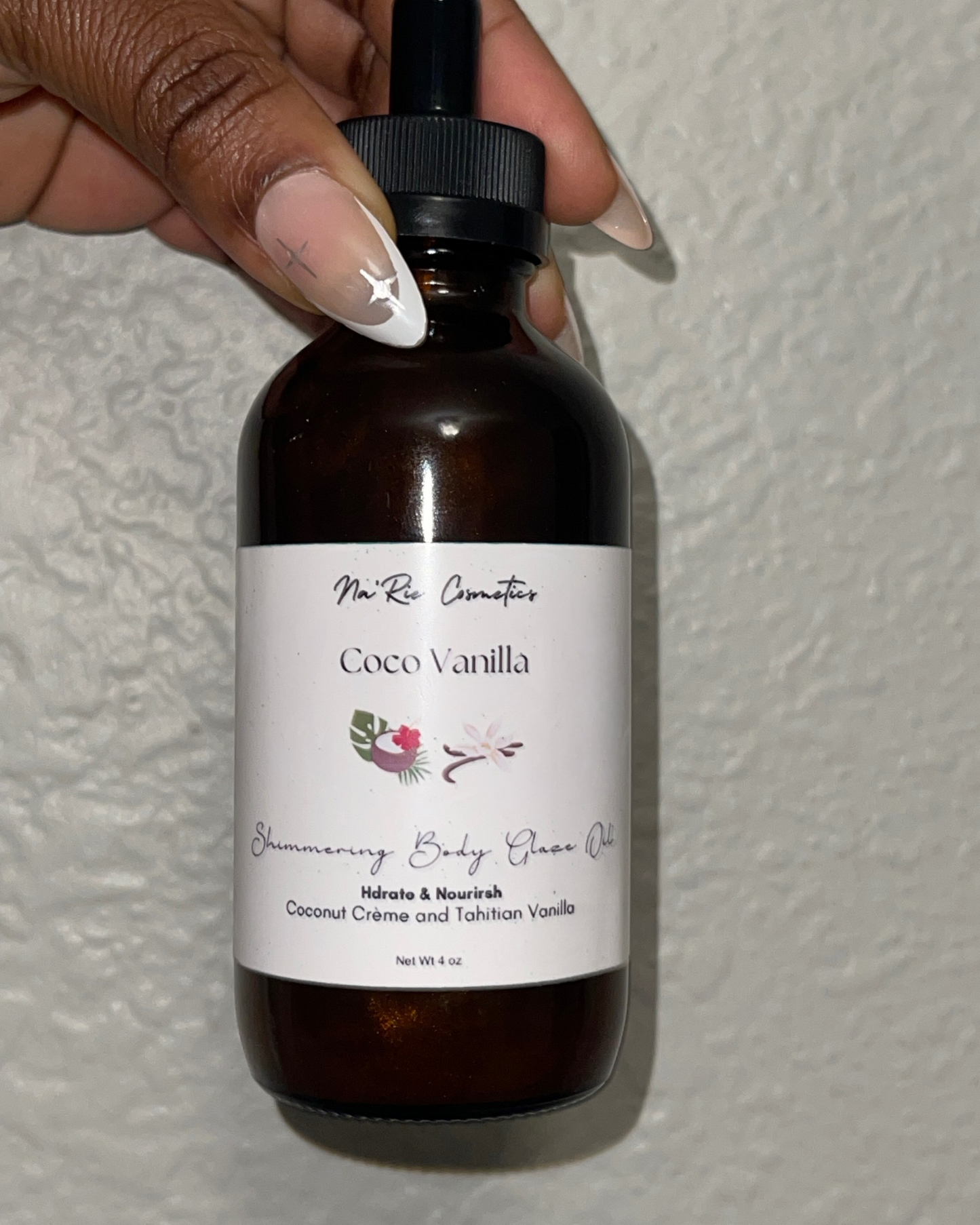 Shimmering Coco Vanilla Body Glaze Oil