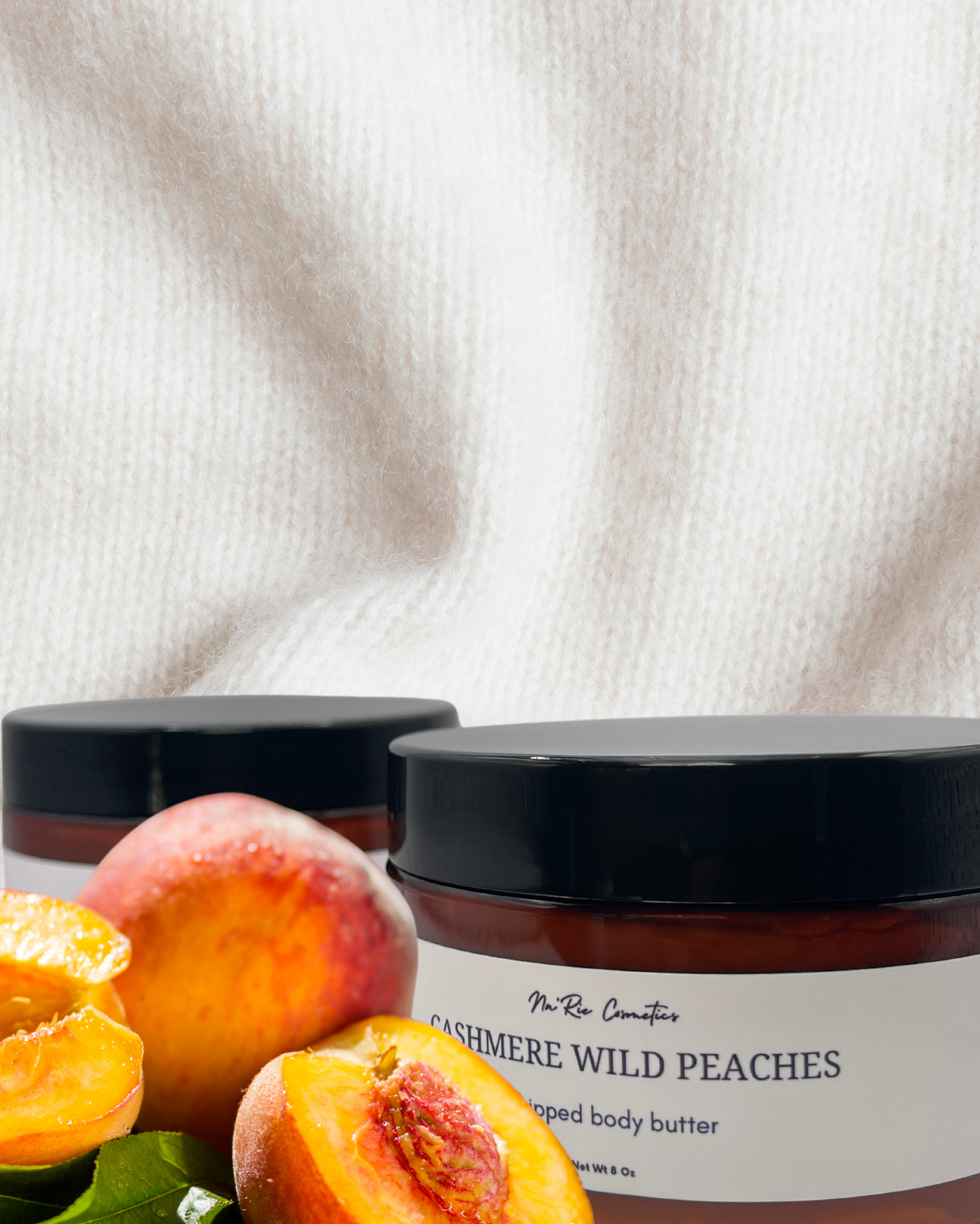 Cashmere Wild Peaches - Whipped Body Butter, 8oz