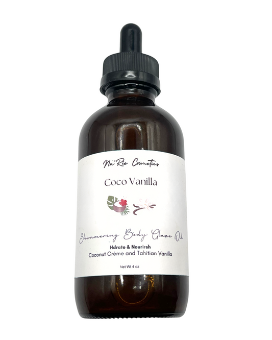 Shimmering Coco Vanilla Body Glaze Oil